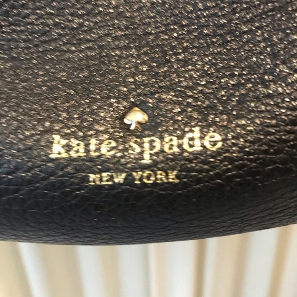 Vintage Genuine Kate Spade NY Crossbody pebbled leather shoulder bag tot… - Picture 3 of 9